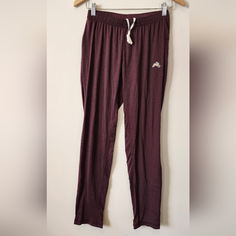 Women's Tracksmith Session Running Tights Leggings Size Small Burgundy Red
